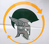 Five Gladiator Removal team members pose for a Photograph.